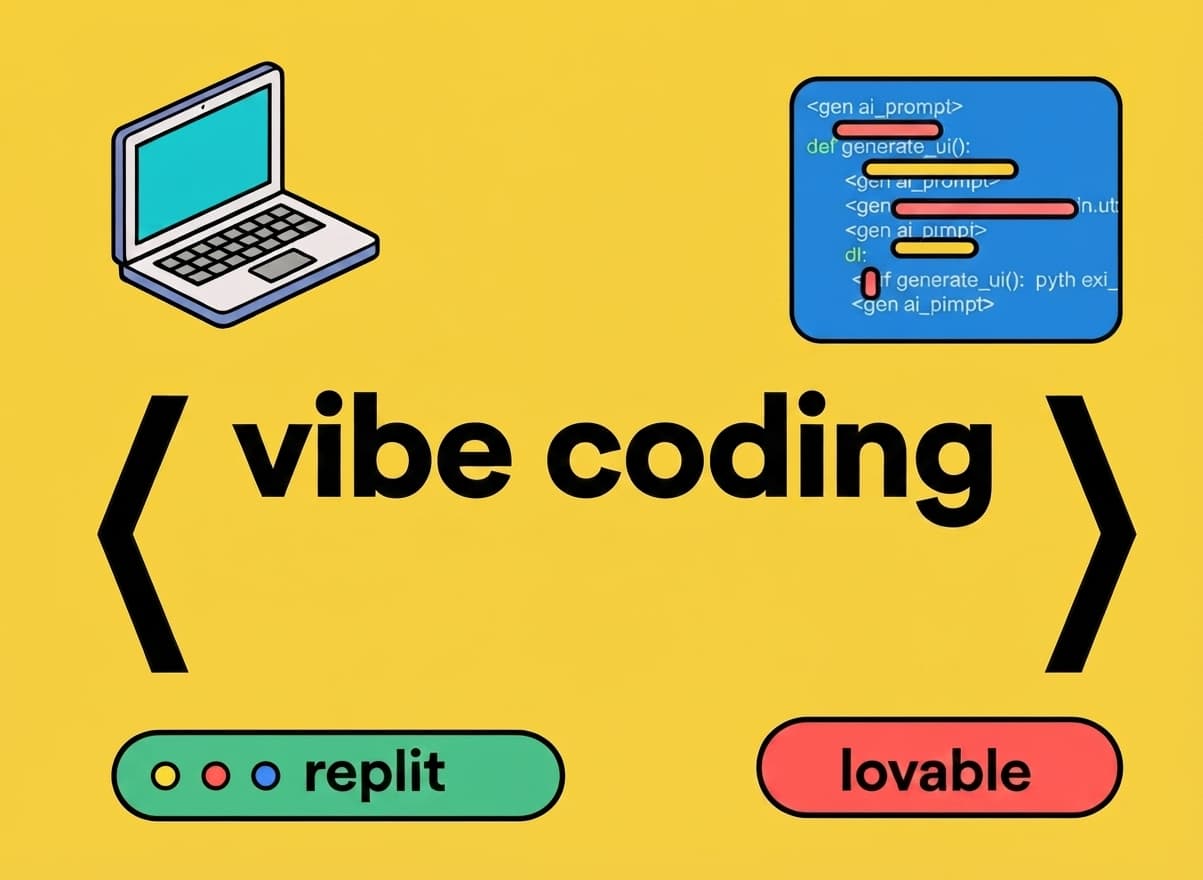 Vibe coding with Replit and Lovable